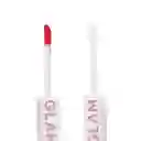 Labial Líquido de Doble Punta Brillo Glam Apple Red 01 Miniso