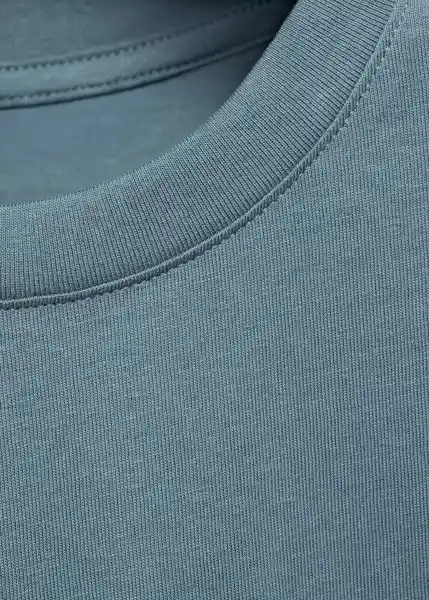 Camiseta Utah1 Azul Talla 10 Niños Mango