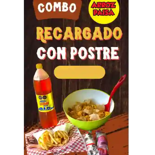 Combo Recargado con Postre