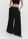 Pantalón Moon Negro Talla S Mujer Mango