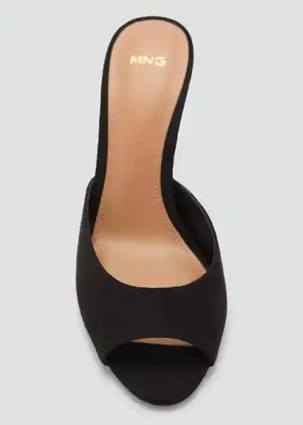 Sandalias Barbara Negro Talla 36 Mujer Mango