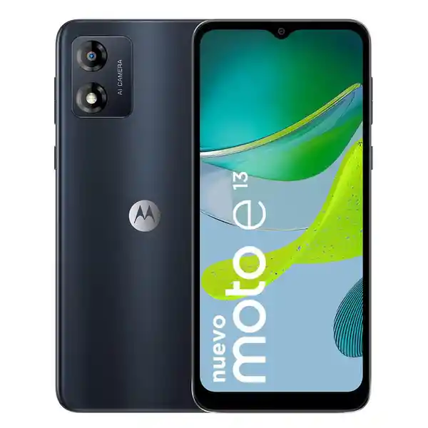 Motorola Celular Moto E13 64Gb Negro