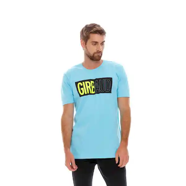 Marithé Francois Girbaud Camiseta Manga Corta Azul Estampa T. XS