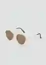 Gafas de Sol Brook Oro Talla 99 Mujer Mango