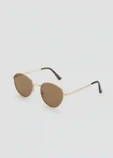 Gafas de Sol Brook Oro Talla 99 Mujer Mango