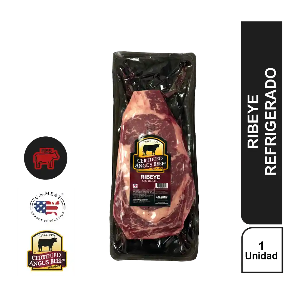 Rib Eye Certified Angus Beef X 400G