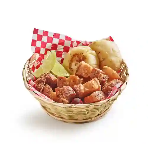 Porción de chicharrón