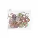 Liga Para el Cabello Mini Anillos Miniso