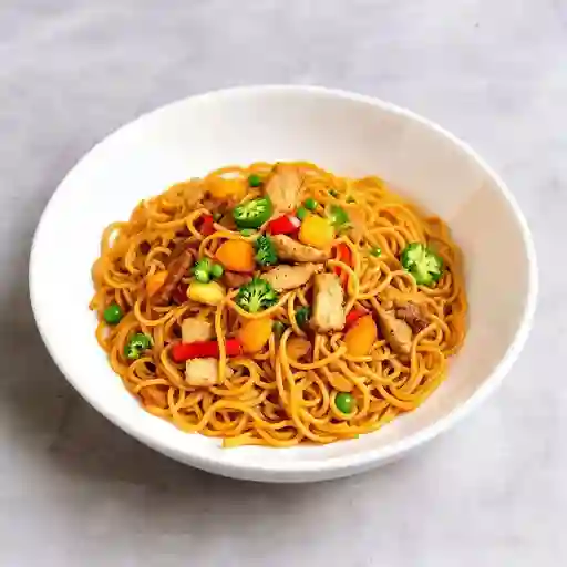 Chow mein tradicional (2-3 personas)