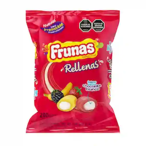 Frunas Caramelo Relleno de Chocolate Blanco Sabores Surtidos