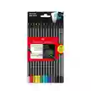 Faber Castell Lápices de Color Supersoft + 2 Lápices negros