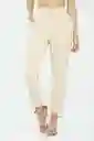 Pantalón New Karla Color Beige Claro Talla 8 Ragged