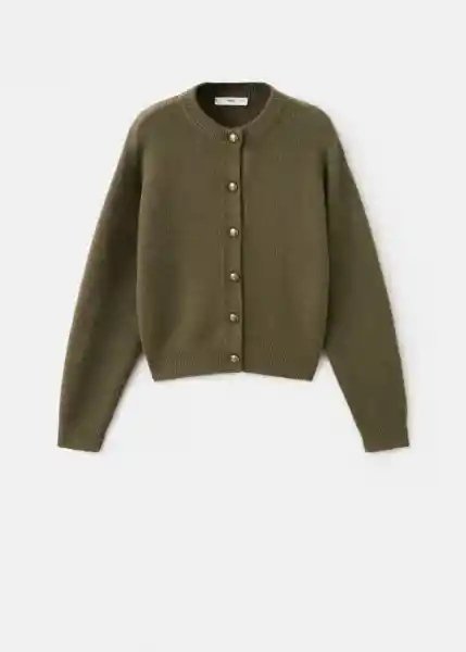 Chaqueta Felipe Khaki Talla 18 Mujer Mango