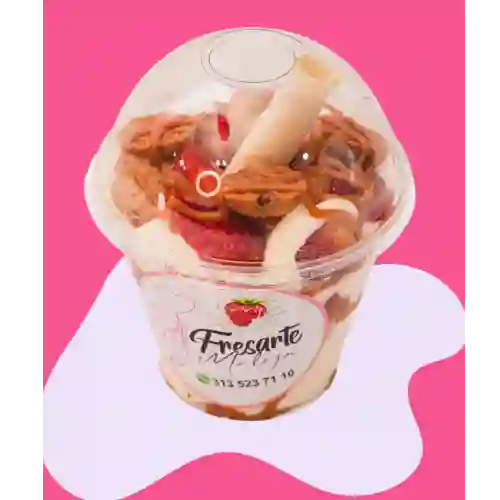 Fresas con Crema 8 Onzas