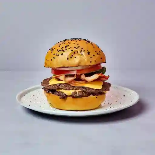Hamburguesa Doble Bacon Cheese
