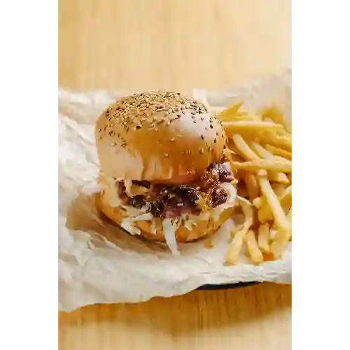 Hamburgesa Smached Chorizo