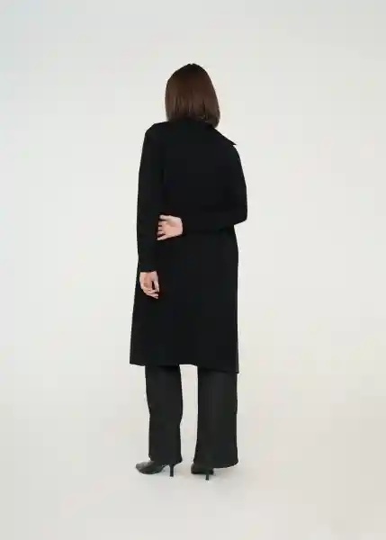 Tejido Mujer Negro Puro Ultraoscuro Talla M 489g022 Naf Naf