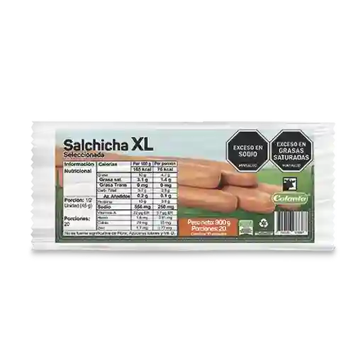 Colanta Salchicha XL