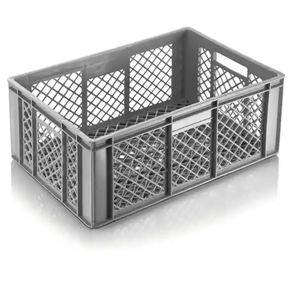 Estra Caja Fruver Gris Rombo 60 x 40 x 25 cm