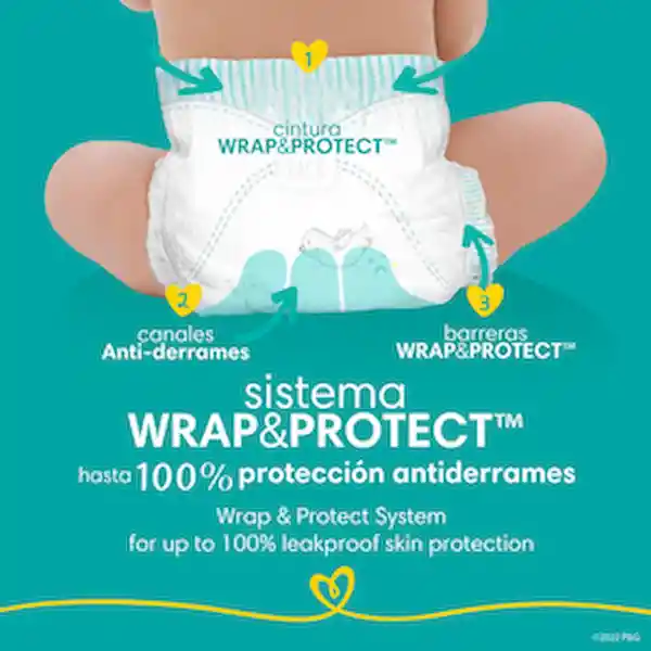 Pampers Pañal Swaddlers S1