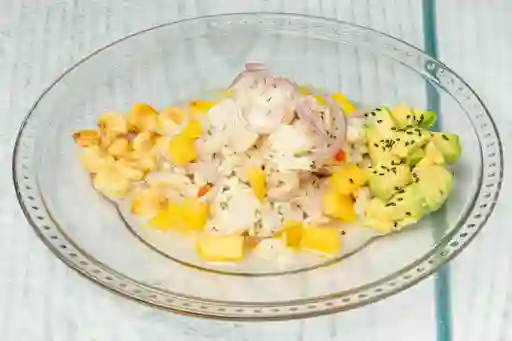 Ceviche con Mango