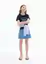 Camiseta Cereal Navy Talla 10 Niñas Mango