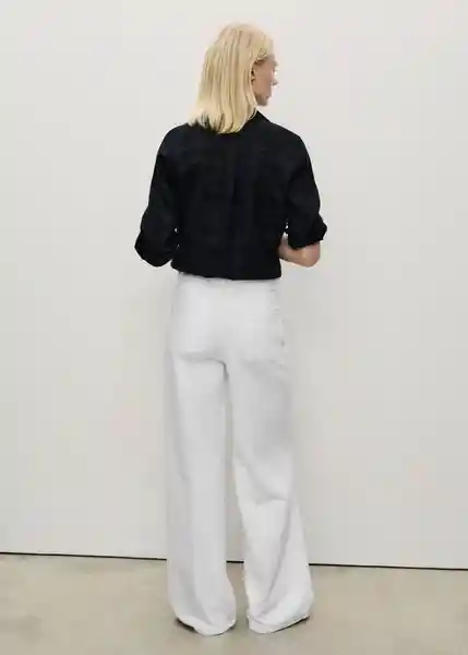Jean Emma Blanco Talla 34 Mujer Mango
