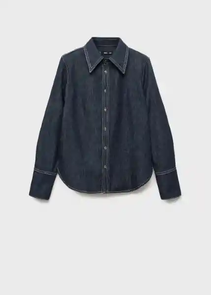 Camisa Mirabel Tejano Soft Talla XL Mujer Mango