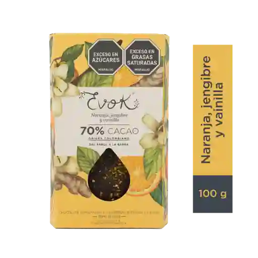 Evok Chocolate Naranja