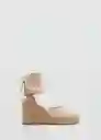 Zapatos Ona Crudo Talla 37 Mujer Mango