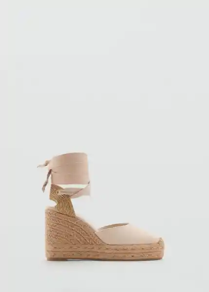 Zapatos Ona Crudo Talla 37 Mujer Mango