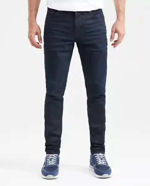 Jean Super Slim Rider Azul Dark Ultra Oscuro 34/32 Chevignon