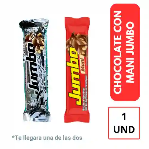 Jumbo Chocolate con Maní 