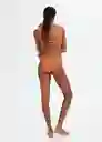 Top Bikini Solene Naranja Talla L Mujer Mango