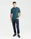 Camiseta Polo Ner# Neck Verde Nafta Ultra Oscuro XS Chevignon