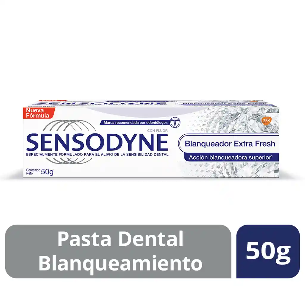 Sensodyne Pasta Dental Extra Fresh Blanqueador