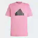 Adidas Camiseta Fi Bos T Hombre Rosado M