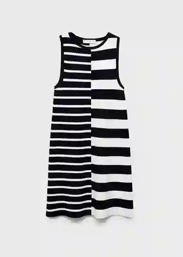 Vestido Zunga Marino Talla M Mujer Mango