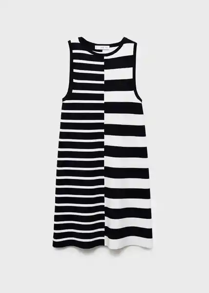 Vestido Zunga Marino Talla M Mujer Mango