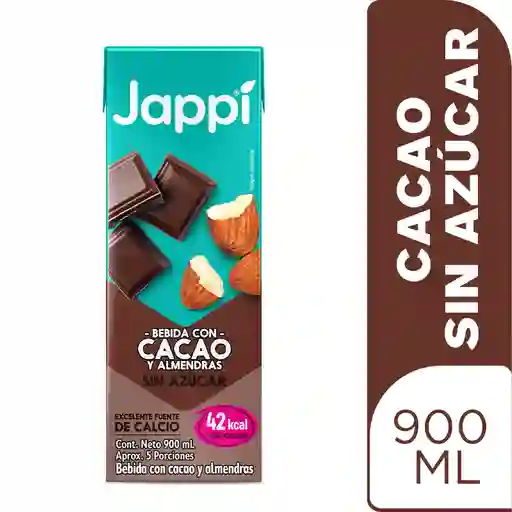 Jappi Bebida con Cacao y Almendras