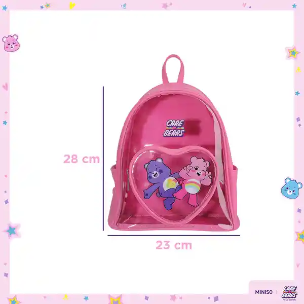 Maleta de Moda Colección Care Bears Rosa Miniso