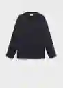 Camiseta Gareth Navy Talla M Hombre Mango