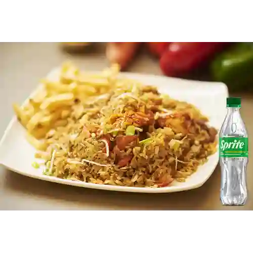 Combo Arroz Chino Valenciana + Sprite Original 400ml