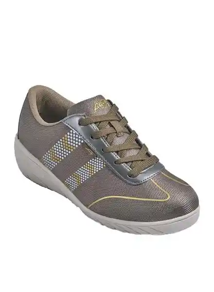 Aeroflex Tenis Mujer Tau Taupe Talla 38 MF8924