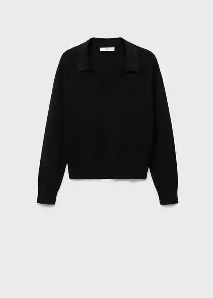 Jersey Jan Negro Talla M Mujer Mango