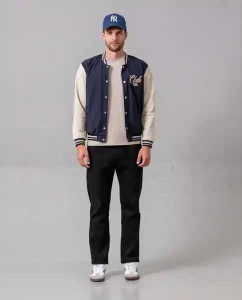 Chaqueta Hombre Azul Vespertino Ultraoscuro Talla S 37481 Rifle