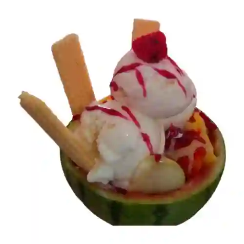 Sandía Especial con Helado