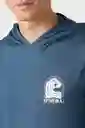 Buzo Hoodie Protección Solar Traveler Hombre Talla M Oneill