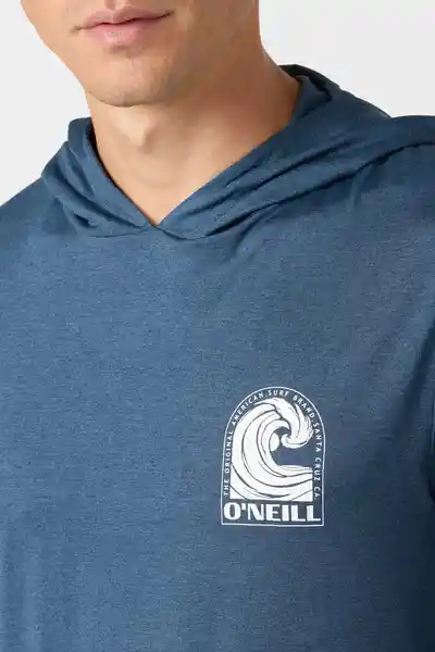 Buzo Hoodie Protección Solar Traveler Hombre Talla M Oneill