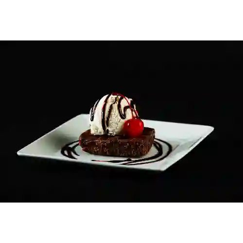 Brownie con Helado